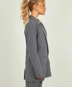Nude Lucy - Finley Pinstripe Blazer - Navy Pinstripe -Outerwear Shop 99d4fbace38c4360b34f5eb054f74863 1024x1024