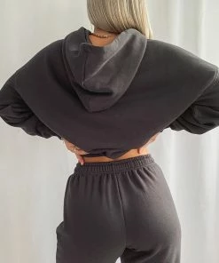 Nude Lucy - Carter Classic Hoodie - Coal -Outerwear Shop 9aa4c19a0ad94db0b83e631210f71dde 1024x1024