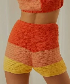 Peppermayo Exclusive - Sunburst Crochet Shorts - Sunrise -Outerwear Shop 9c8326df72254448a7fd6119a4e0a3f5 1024x1024