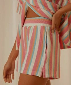 Peppermayo Exclusive - Kauai Terry Shorts - Vintage Stripe -Outerwear Shop 9c9ecd1869154d73b320cd11a080a24f 1024x1024