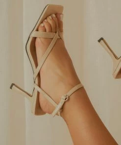 4th & Reckless 4th & Reckless - Nahla Heeled Sandal - Cream