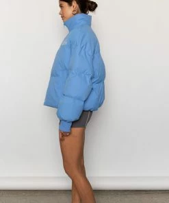 Peppermayo Exclusive - The Slopes Puffer Jacket - Azure -Outerwear Shop ApresSki WebCrops 26 1024x1024