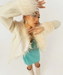 Peppermayo Exclusive - Maddy Faux Fur Jacket - Ivory -Outerwear Shop BadHabits Reshoots40 1024x1024