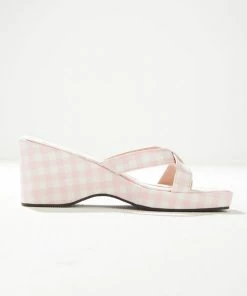 Cult Avenue - Bettina Mule - Bubblegum Gingham 13 Cult Avenue - Bettina Mule - Bubblegum Gingham -Outerwear Shop Bettina Mule 1 1024x1024