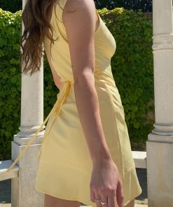 Peppermayo Exclusive - Audrey Vintage Slip Dress - Butterscotch -Outerwear Shop Influencer Crops 11 1024x1024