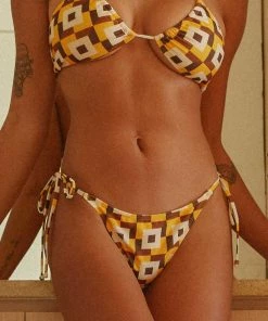 Peppermayo Exclusive - Hotel Sports Tie Bikini Bottom - Vintage Sun -Outerwear Shop Isle Escape Ecom Crops 228 1024x1024