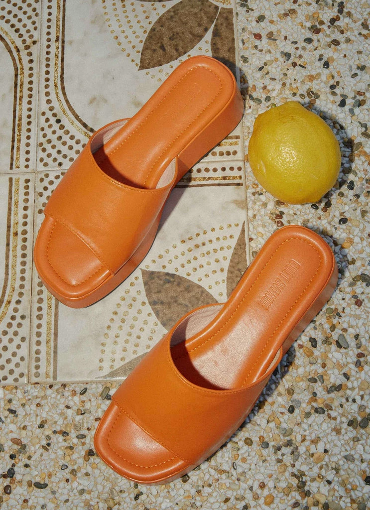 Cult Avenue - Ambrose Mule - Orange 6 Cult Avenue - Ambrose Mule - Orange - Image 4