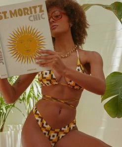 Peppermayo Exclusive - Poolside Champagne Bikini Bottom - Vintage Sun -Outerwear Shop Isle Escape Ecom Crops 99 1024x1024