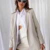 Peppermayo Exclusive - Mia Oversized Blazer - Stone Pinstripe -Outerwear Shop Jackets WebCrop 2 1024x1024