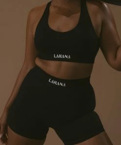 LaHana Swim - Sanaa Biker - Black