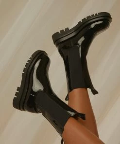 Cult Avenue - Annalise Boot - Gloss Black 8 Cult Avenue - Annalise Boot - Gloss Black -Outerwear Shop NewAccessories 2 17 1024x1024