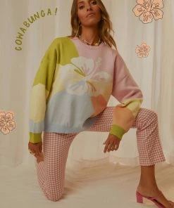 Peppermayo Exclusive - My Paradise Knit Jumper - Rainbow