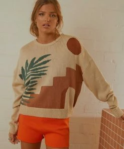 Cools Club - Tuscany Knit - Wheat -Outerwear Shop Peppermayo Elise 15.3.22 EXTRA 26 1024x1024