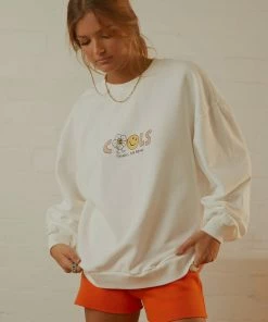 Cools Club - Nice Sweatshirt - White