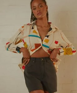 Wrangler - Hi Bells Short - Black Rock