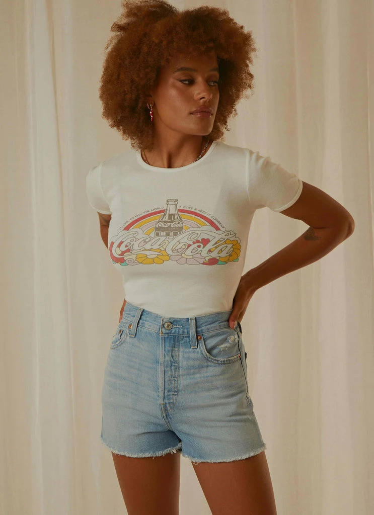 Levi's Levi's - Ribcage Short - Bernal Frost 5 Levi's Levi's - Ribcage Short - Bernal Frost - Image 3