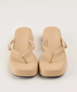 Cult Avenue - Sunday Social Life Sandals - Beige -Outerwear Shop Shoes Reshoot 11 1024x1024