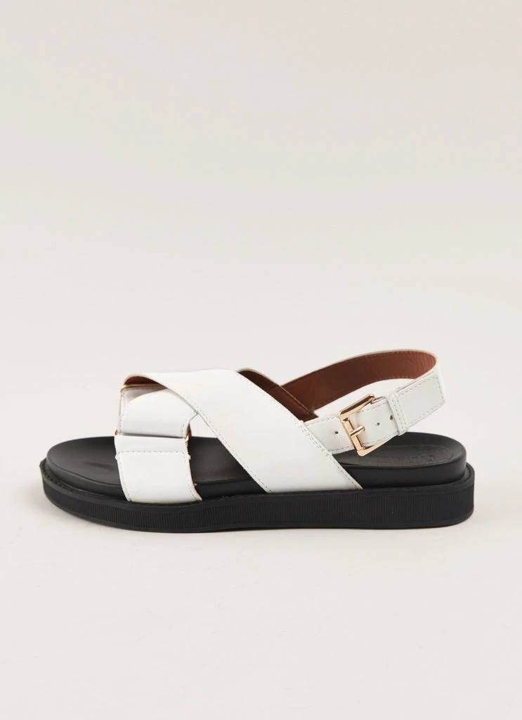 Cult Avenue - Maldives Cross Sandal - White 3 Cult Avenue - Maldives Cross Sandal - White