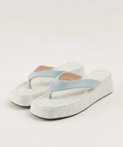 Cult Avenue - Minelli Sandals - Pastel Blue Wave 8 Cult Avenue - Minelli Sandals - Pastel Blue Wave -Outerwear Shop Shoes Reshoot 21 1024x1024