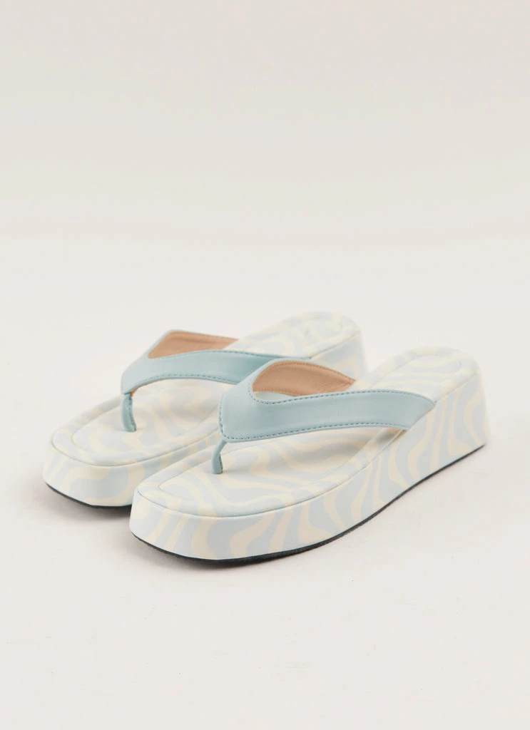 Cult Avenue - Minelli Sandals - Pastel Blue Wave 5 Cult Avenue - Minelli Sandals - Pastel Blue Wave - Image 3