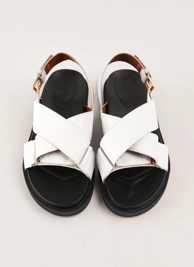 Cult Avenue - Maldives Cross Sandal - White 4 Cult Avenue - Maldives Cross Sandal - White - Image 2