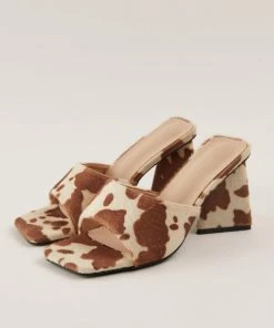 Cult Avenue - Off Road Mule - Faux Cow Hide