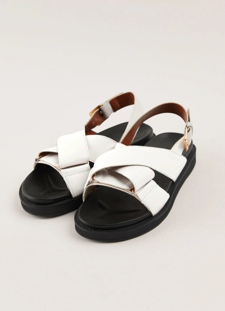 Cult Avenue - Maldives Cross Sandal - White 5 Cult Avenue - Maldives Cross Sandal - White - Image 3