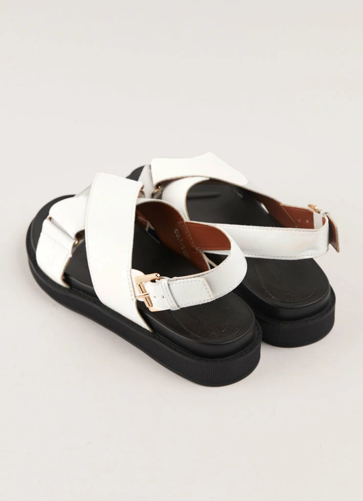 Cult Avenue - Maldives Cross Sandal - White 6 Cult Avenue - Maldives Cross Sandal - White - Image 4