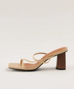 Cult Avenue - Willow Strappy Mule - Beige -Outerwear Shop Shoes Reshoot 54 1024x1024