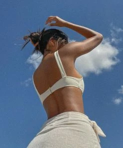 Vacancy Supply - Foreshore Bikini Top - Coconut Milk -Outerwear Shop VAC SWIM HEATWAVE CROPS COCONUT 40 1024x1024