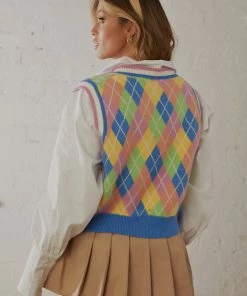 Peppermayo - 90s Inspired Sweater - Multi Coloured -Outerwear Shop a005f413fea240de93334a8a8e7fe74d 1024x1024