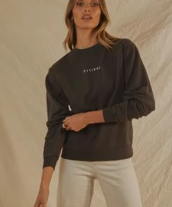 Thrills - Minimal Thrills Crew - Heritage Black -Outerwear Shop a33b37e8988243d98b49d6d553e00016 1024x1024