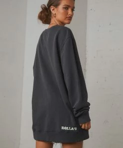 Rolla's Rolla's - MTV Sweat - Washed Black -Outerwear Shop a76c14fe73e44792bbb0c5551315e98b 1024x1024