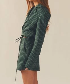 Peppermayo Exclusive - Pursuit Of Happiness Cropped Blazer - Green Pinstripe 11 Peppermayo Exclusive - Pursuit Of Happiness Cropped Blazer - Green Pinstripe -Outerwear Shop b03269cd4bdc4151975c54a2f7832ad5 1024x1024