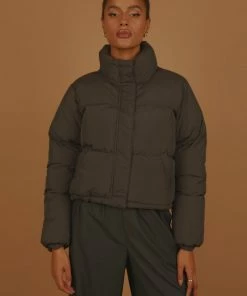 Nude Lucy - Topher Puffer Jacket - Coal