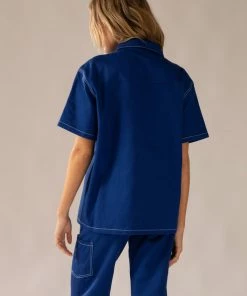 Peppermayo Exclusive - Painters Shirt Top - Blueprint 12 Peppermayo Exclusive - Painters Shirt Top - Blueprint -Outerwear Shop b8702b0bd4c5499ba42d2009bcc3088c 1024x1024