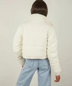 Cools Club - Puff Club Crop Jacket - Bone Corduroy -Outerwear Shop babd1d6caec949daad6f3abf0de23c43 1024x1024