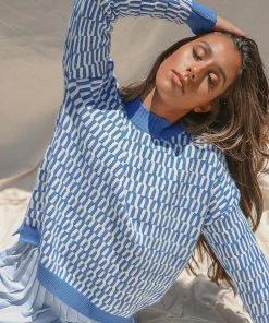 Peppermayo - Summer Holidays Knit Jumper - Blue -Outerwear Shop bda6882a2ee74e3ba3c7907ff5d53c76 1024x1024