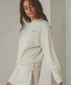 Thrills - Ops Organic Cotton Crew - Heritage White -Outerwear Shop be34f2825bde4f4d8434cee6ab5d035e 1024x1024