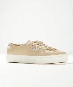 Superga - 2730 Nappa Sneaker - Beige Favorio -Outerwear Shop beeff93935fa4de7b918db147226c4d7 1024x1024
