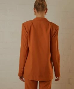 Peppermayo Exclusive - Tess Oversized Blazer - Terracotta -Outerwear Shop c457cc6b24234e5f841e10af907225fa 1024x1024