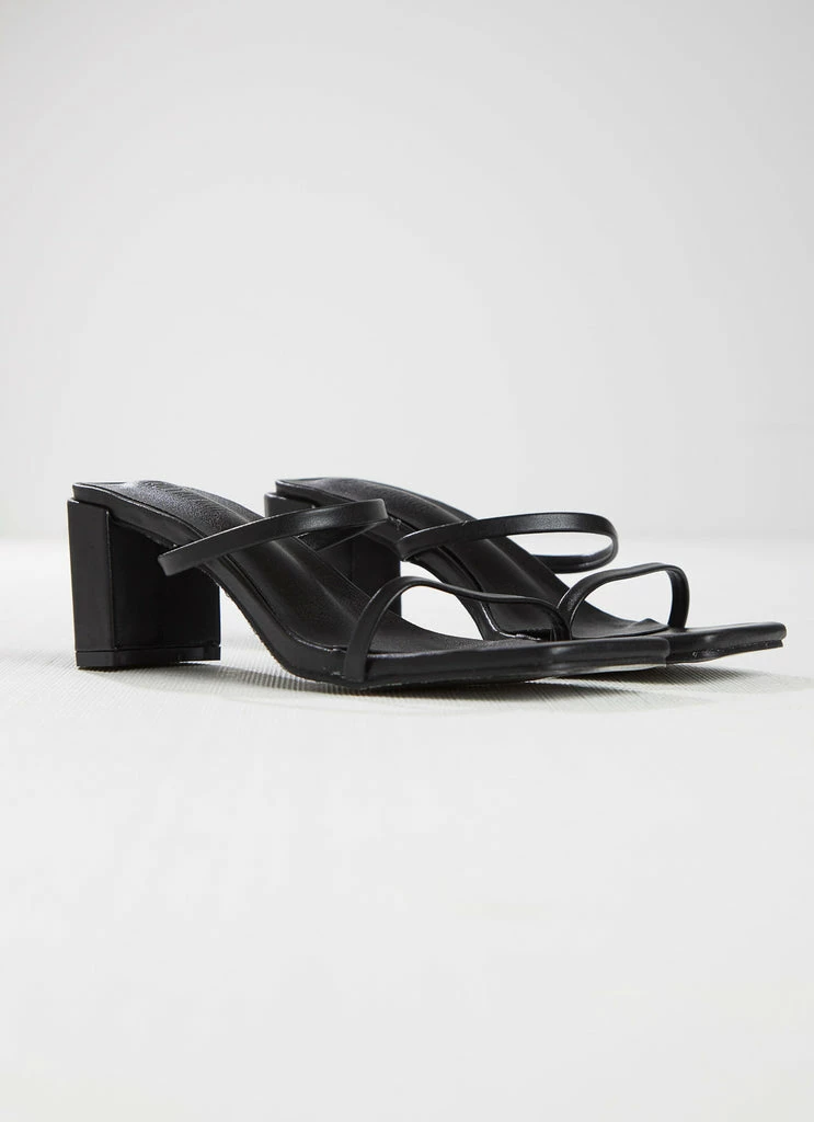 Cult Avenue - Trip To Cali Heels - Black 4 Cult Avenue - Trip To Cali Heels - Black - Image 2