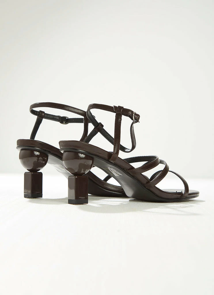 4th & Reckless 4th & Reckless - Tyler Heel - Chocolate PU 6 4th & Reckless 4th & Reckless - Tyler Heel - Chocolate PU - Image 4