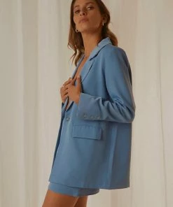 Peppermayo Exclusive - Italian Cities Blazer - Blue -Outerwear Shop c545651fcd8a479880a396cef78991b5 1024x1024