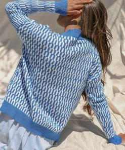 Peppermayo - Summer Holidays Knit Jumper - Blue -Outerwear Shop c5ec502e3dff4e11aff69fd2908b045a 1024x1024