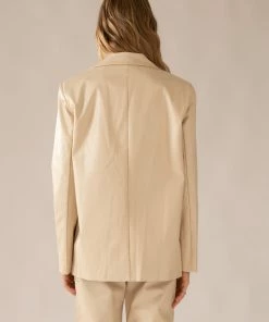 Peppermayo Exclusive - There She Goes PU Blazer - Stone -Outerwear Shop d2ec1f600c3c40e3838dad47686157c8 1024x1024