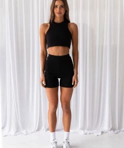 Peppermayo Exclusive - Limited Organic Cotton Rib Bike Shorts - Black -Outerwear Shop d40ff21fade748aba9554d7f2f1773a1 1024x1024