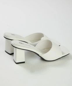 Cult Avenue - Dixie Mule Heel - White -Outerwear Shop d583264bbaa44b019bfa91ba18d950fe 1024x1024