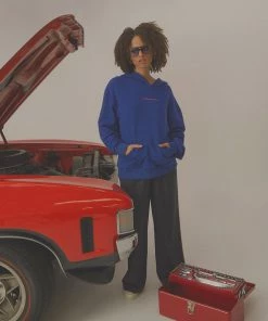 Vacancy Supply - Race Club Hoodie - Cobalt