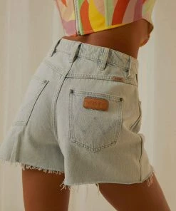 Wrangler - Hi Bells Short - Harmony Blues